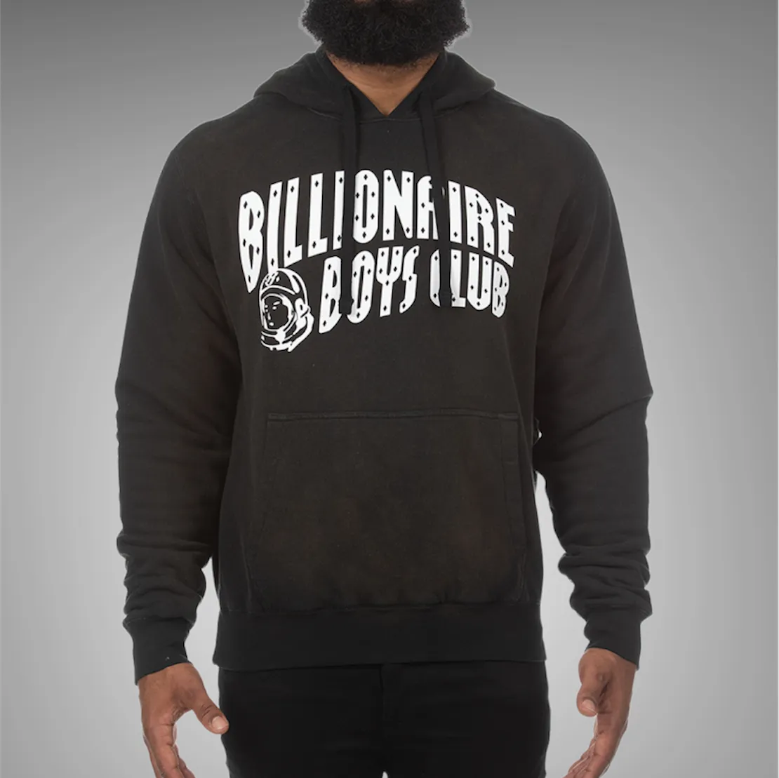 Billionaire Boys Club Men’s BB Vintage Hoodie 821-9302 Black