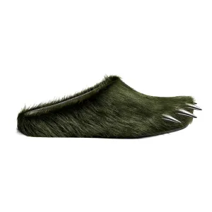 BRAVEST STUDIOS BEAR CLAW MULES GREEN 24SSBEARGRN