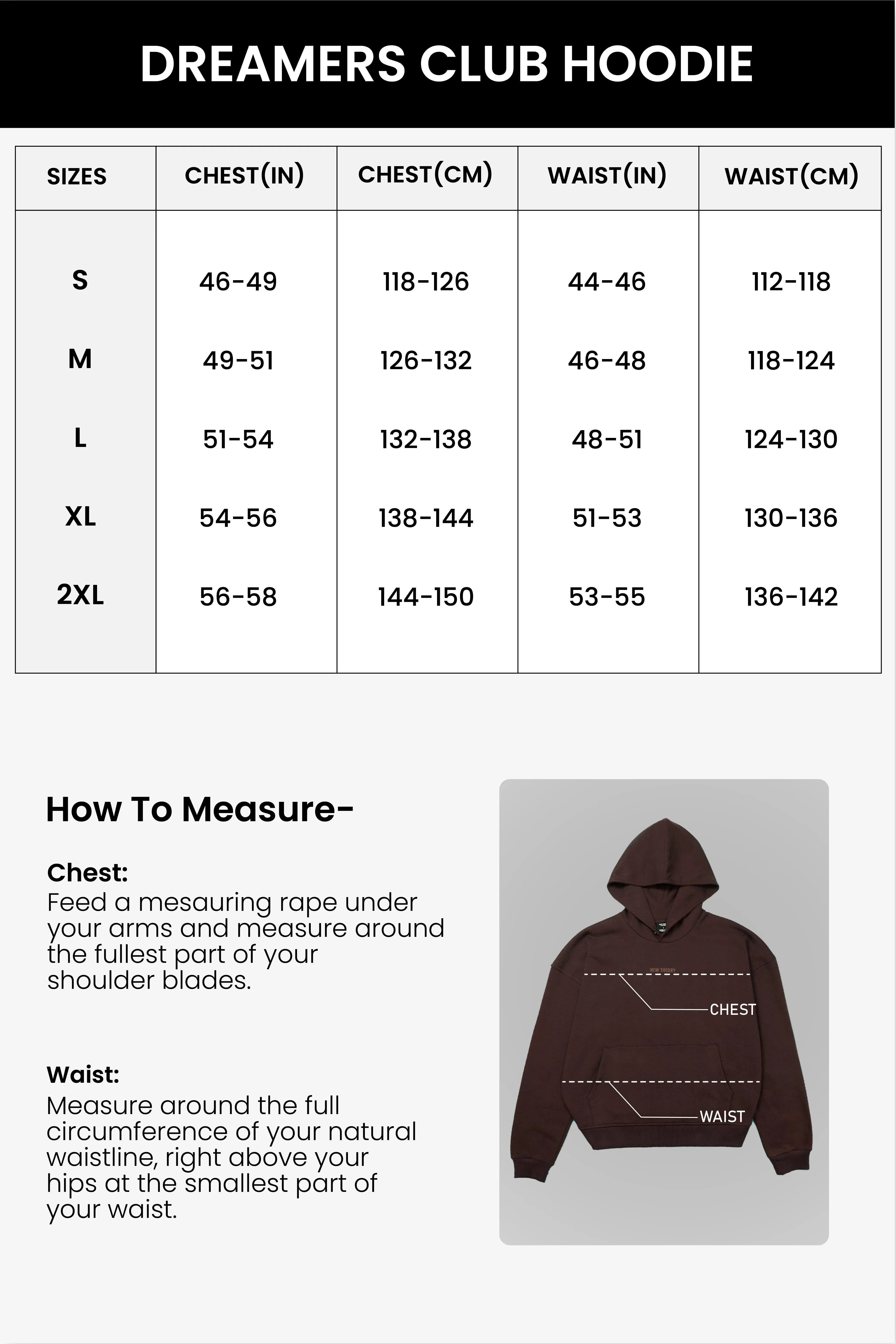 Dreamers Club Hoodie- Brown