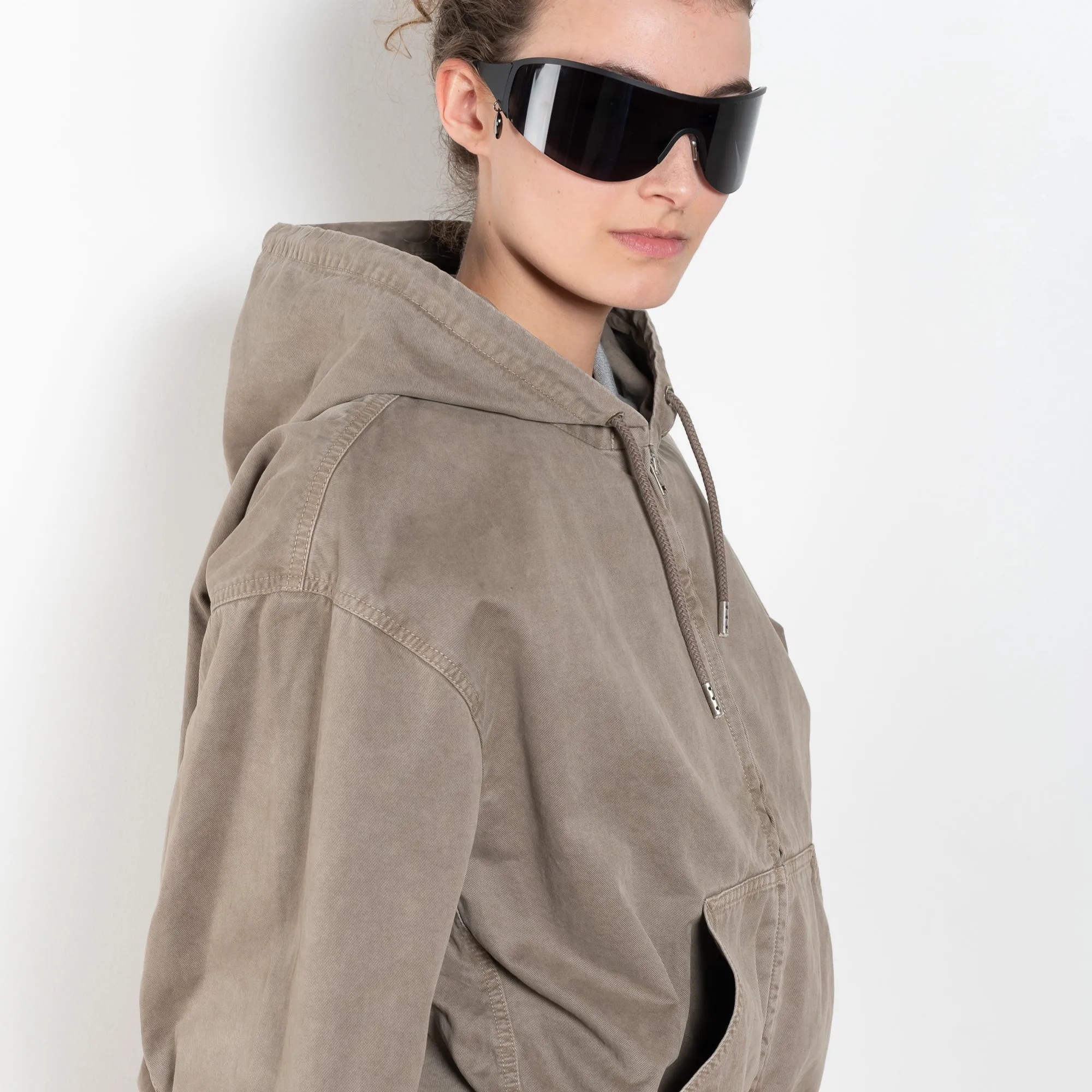 Hooded Bomber Jacket