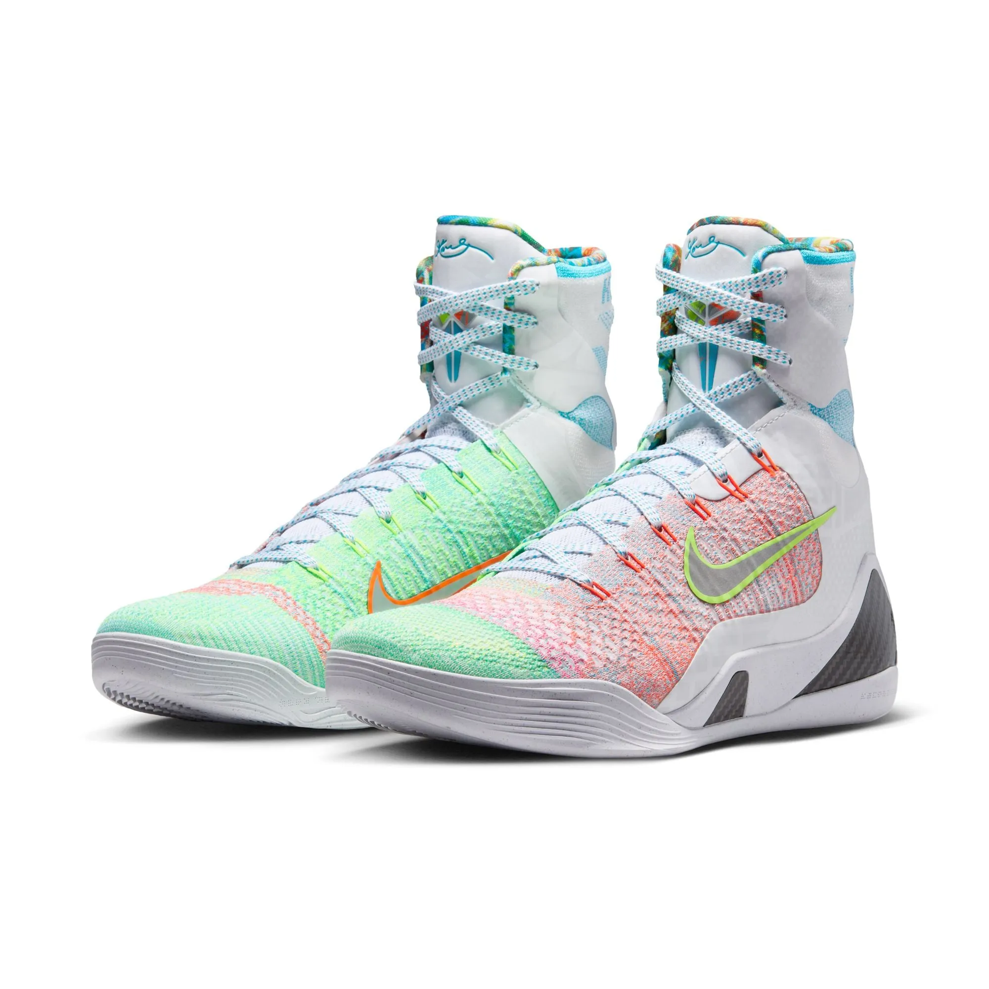 Kobe IX Elite High Protro White/reflective Slvr-chlorine Blue FZ7335-101