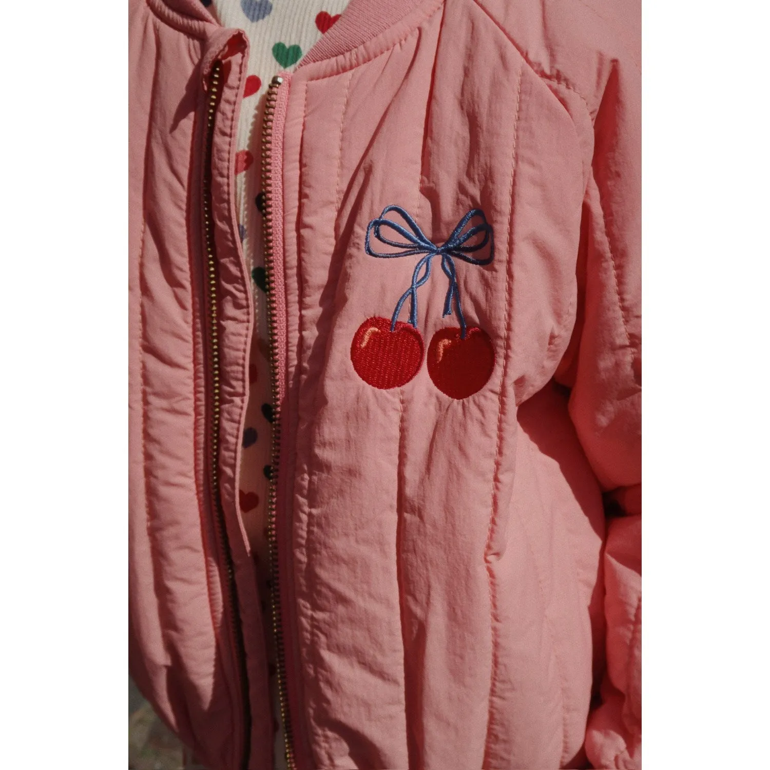 Konges Sljd Strawberry Ice Juno Bomber Jacket