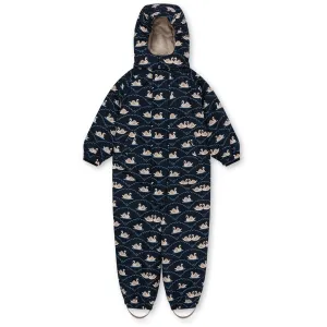 Konges Sljd Swan Eclipse Nohr Snowsuit Print