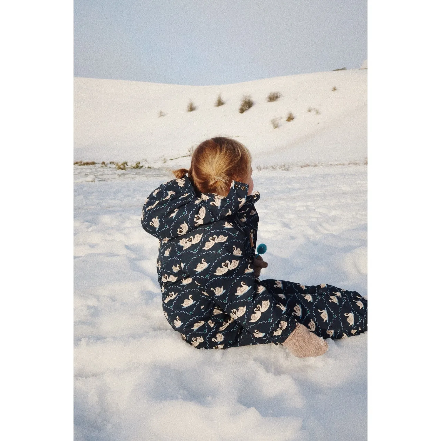 Konges Sljd Swan Eclipse Nohr Snowsuit Print