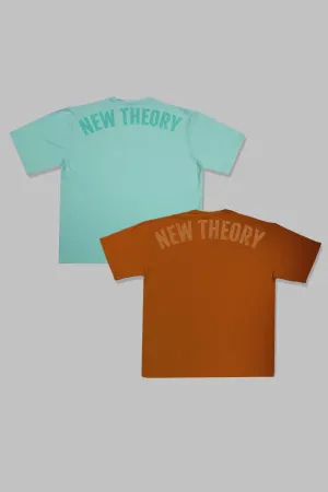 Legacy Oversized T-Shirt - Mint & Rust