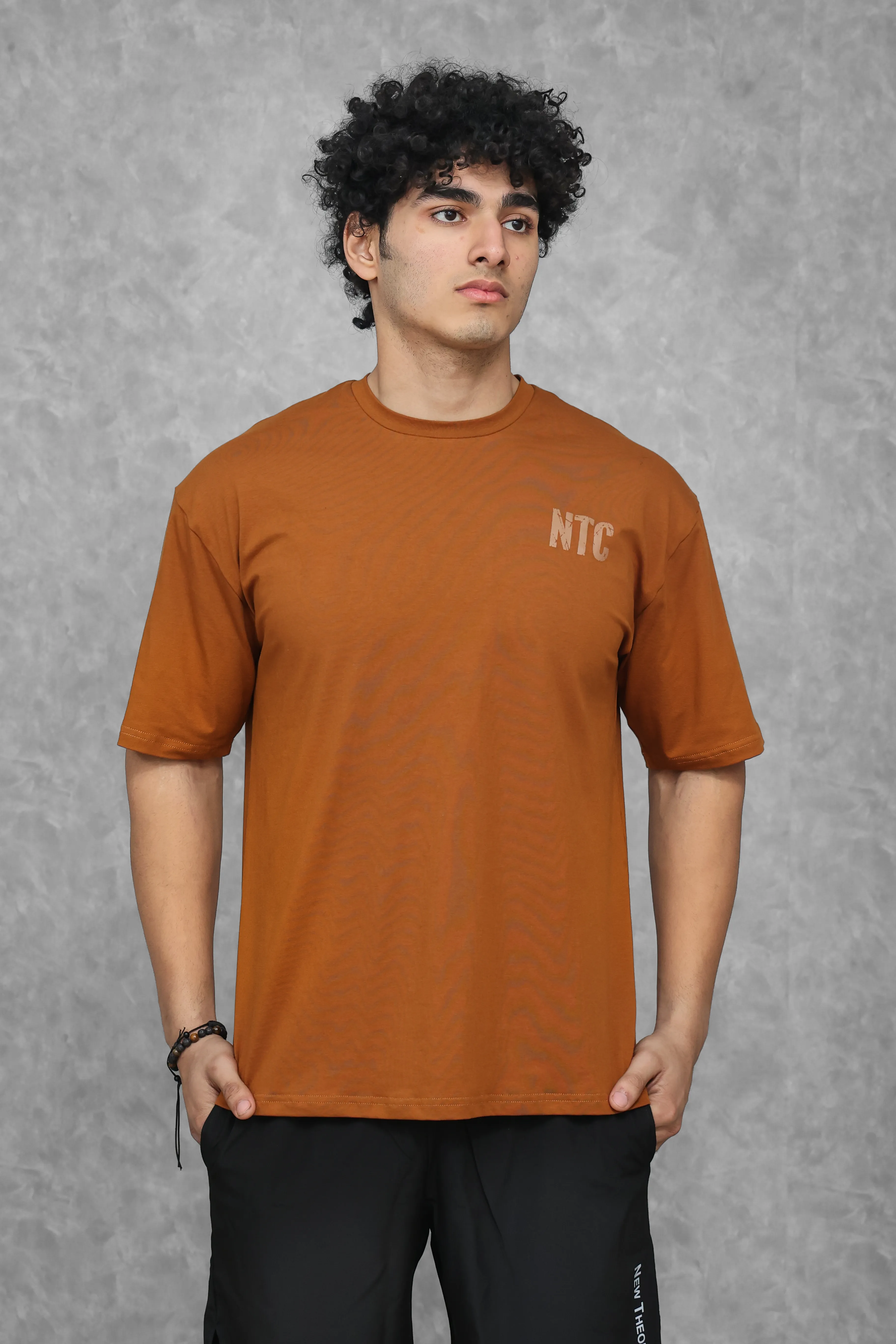 Legacy Oversized T-Shirt - Rust & Stone Blue