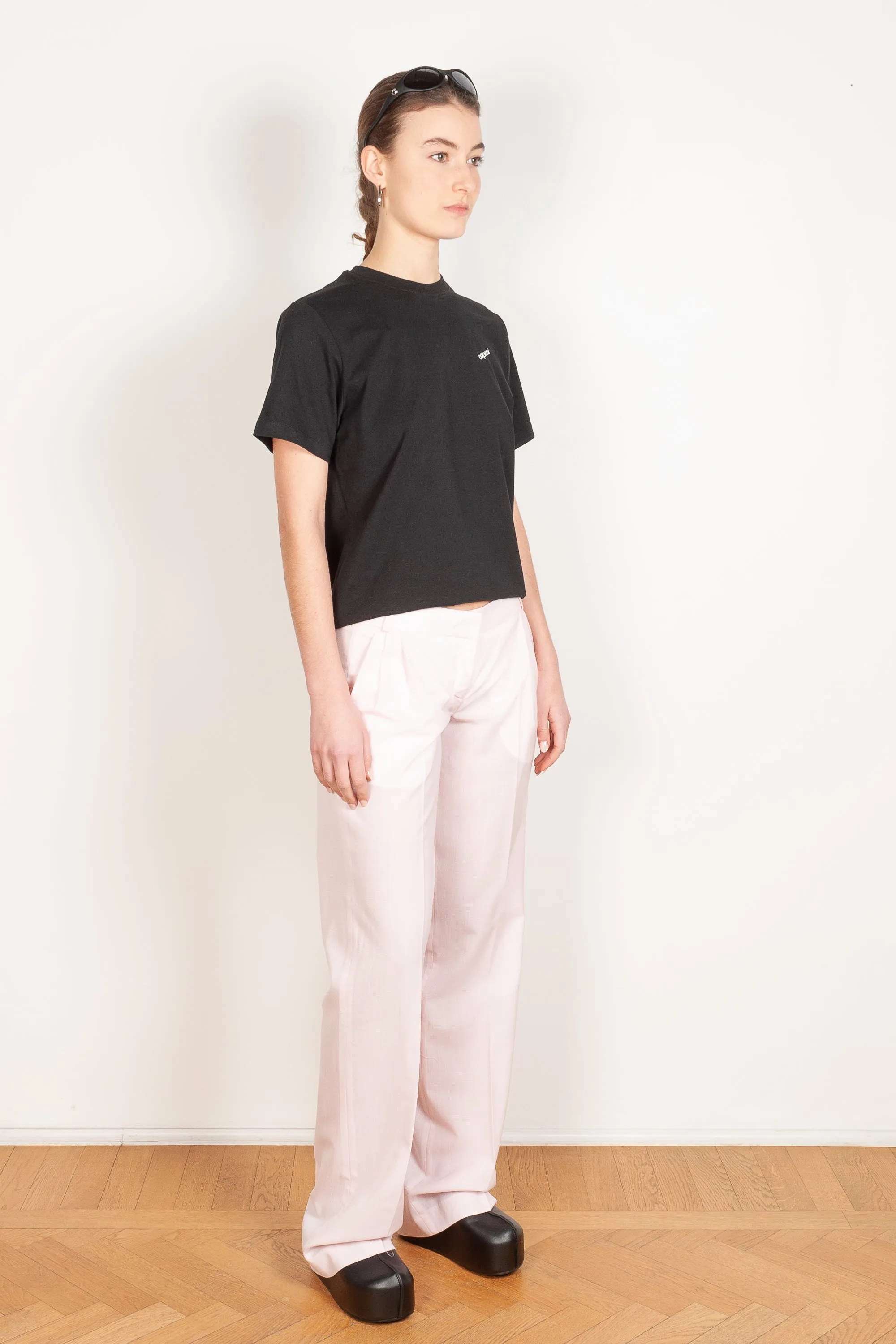 Low Rise Tailored Trousers