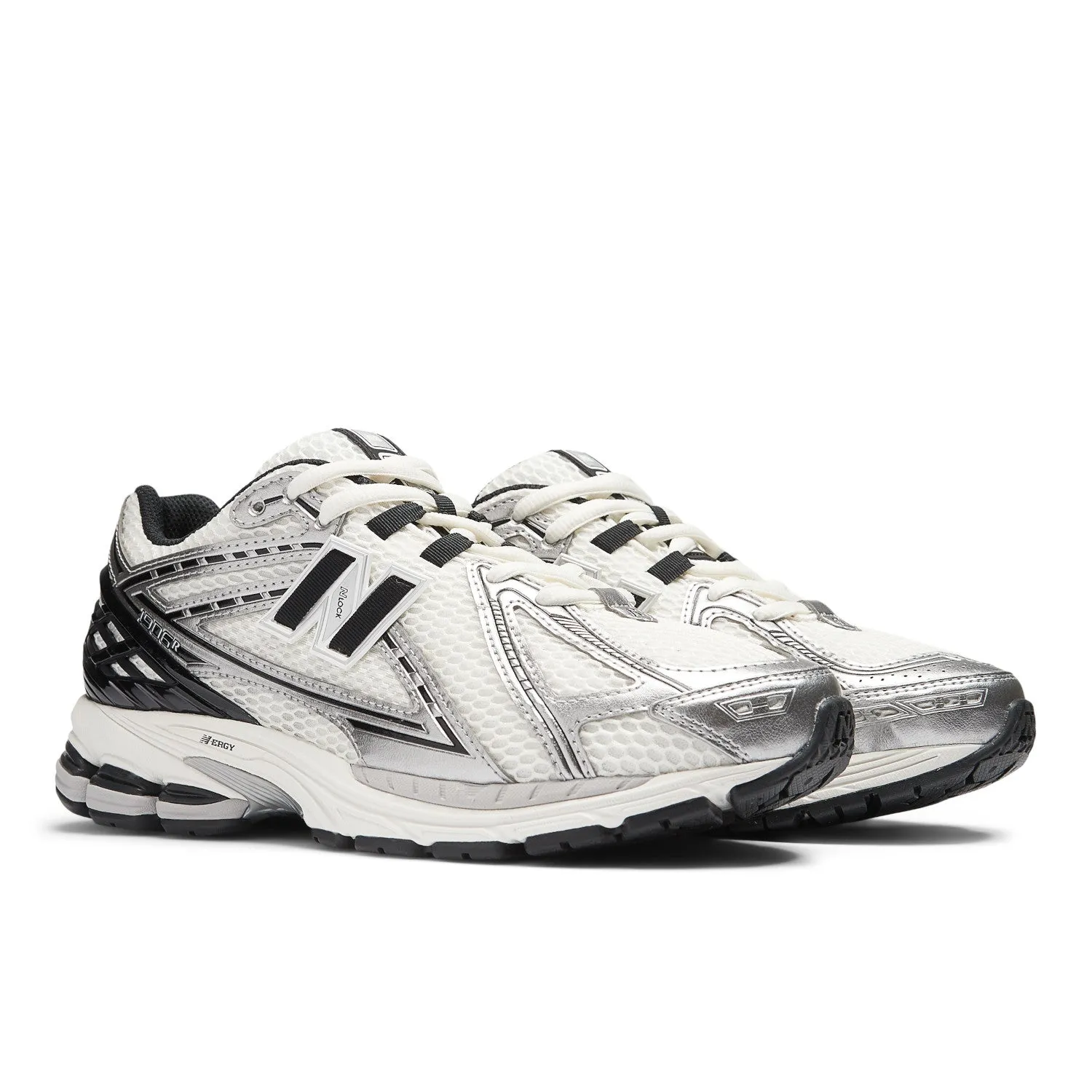 New Balance 1906R Silver Metallic with Black and Sea Salt M1906RER