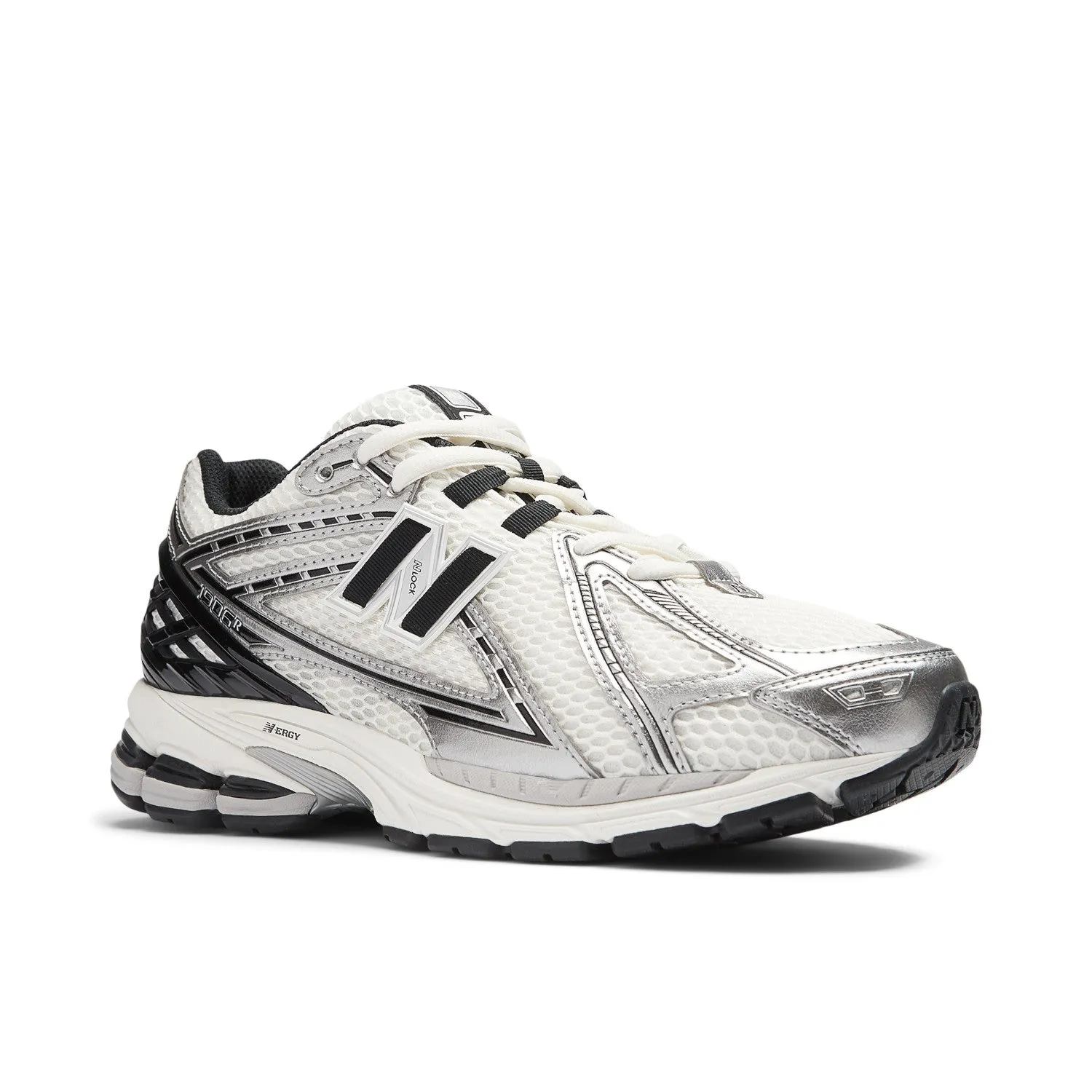New Balance 1906R Silver Metallic with Black and Sea Salt M1906RER