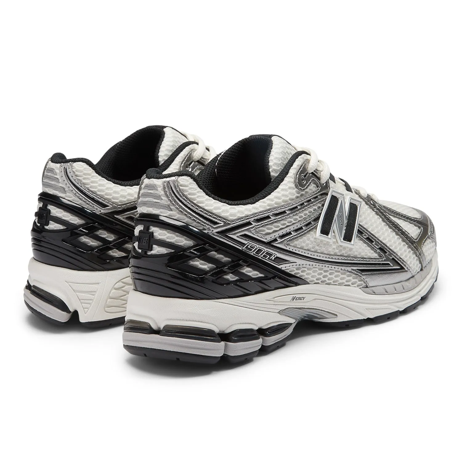New Balance 1906R Silver Metallic with Black and Sea Salt M1906RER