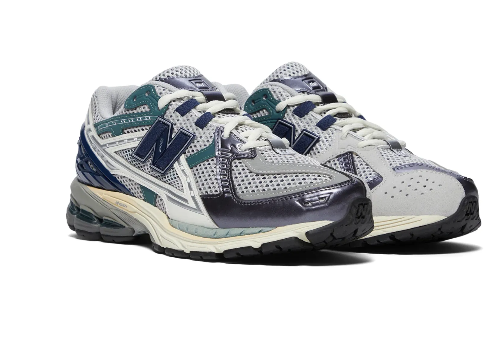New Balance 1906R Utility Silver Metallic with Deep Ocean and White U1906ND