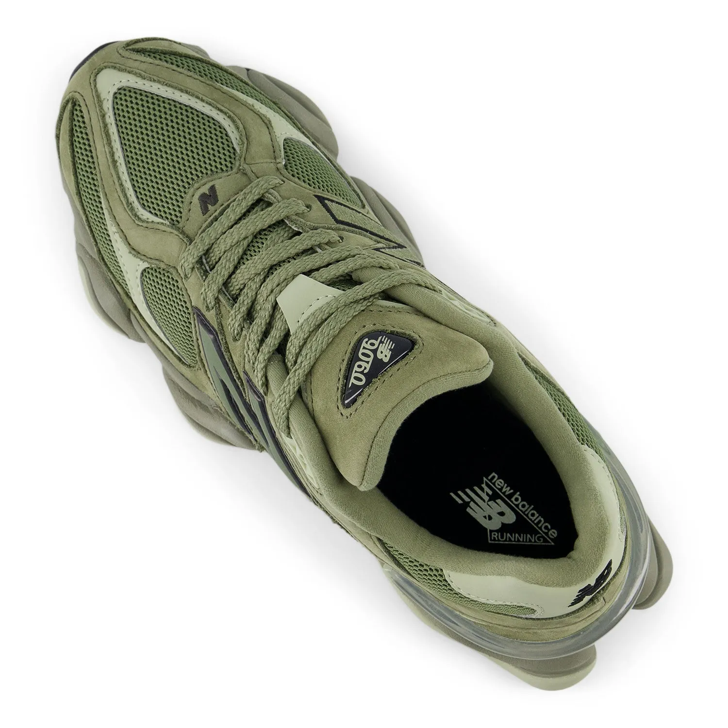 New Balance 9060 Dark Olivine and Black U9060ZGD