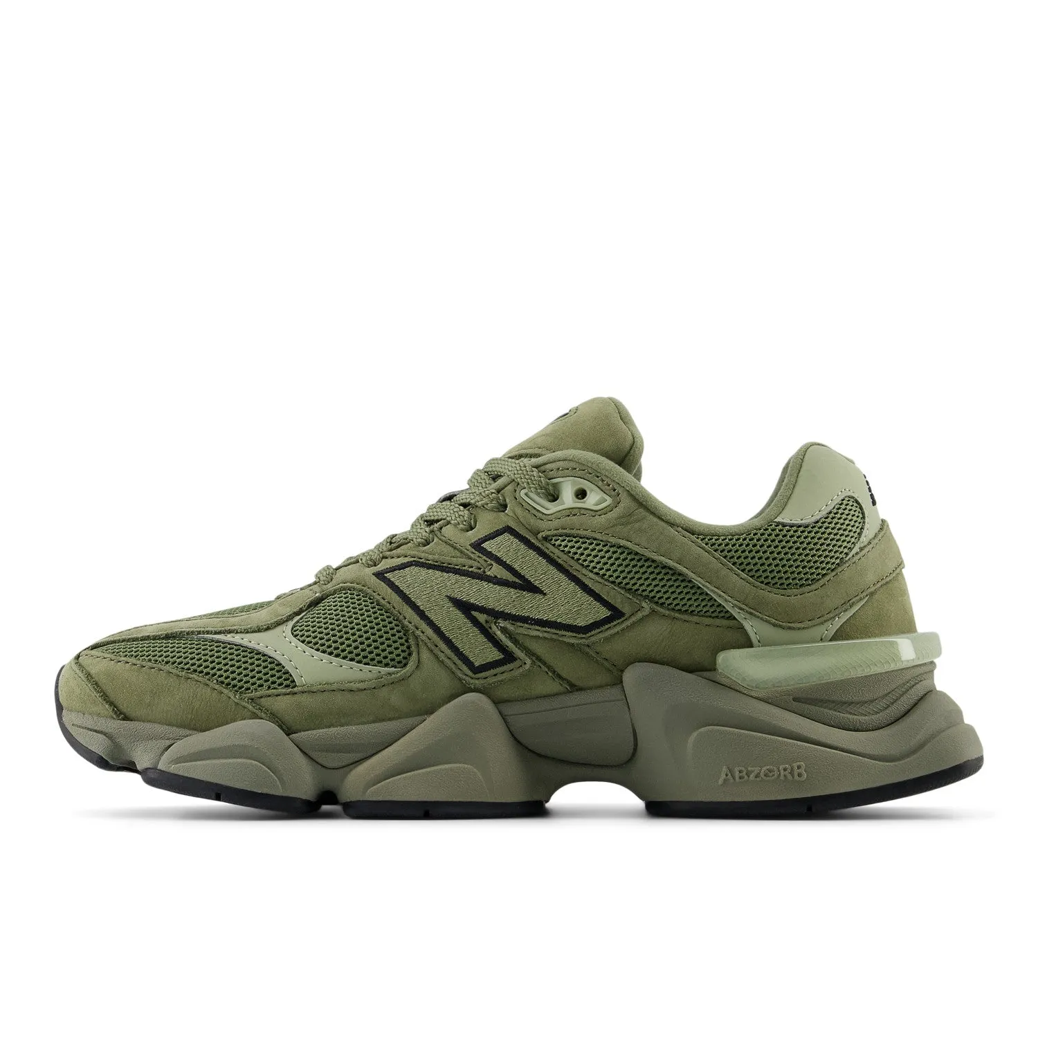 New Balance 9060 Dark Olivine and Black U9060ZGD