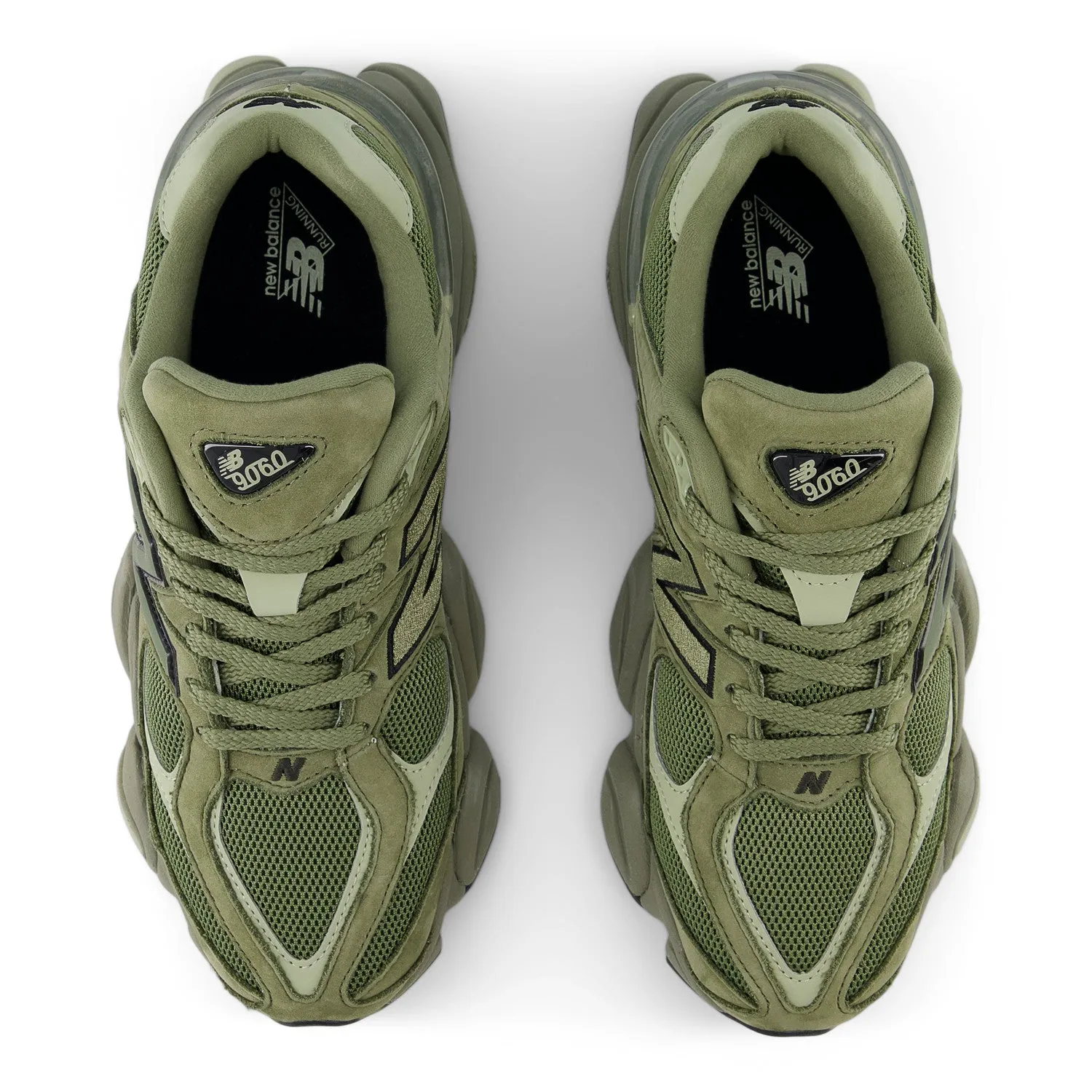 New Balance 9060 Dark Olivine and Black U9060ZGD