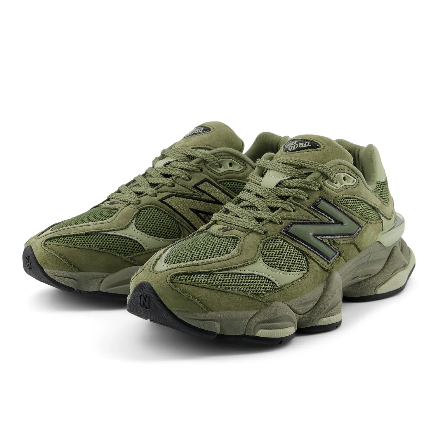 New Balance 9060 Dark Olivine and Black U9060ZGD