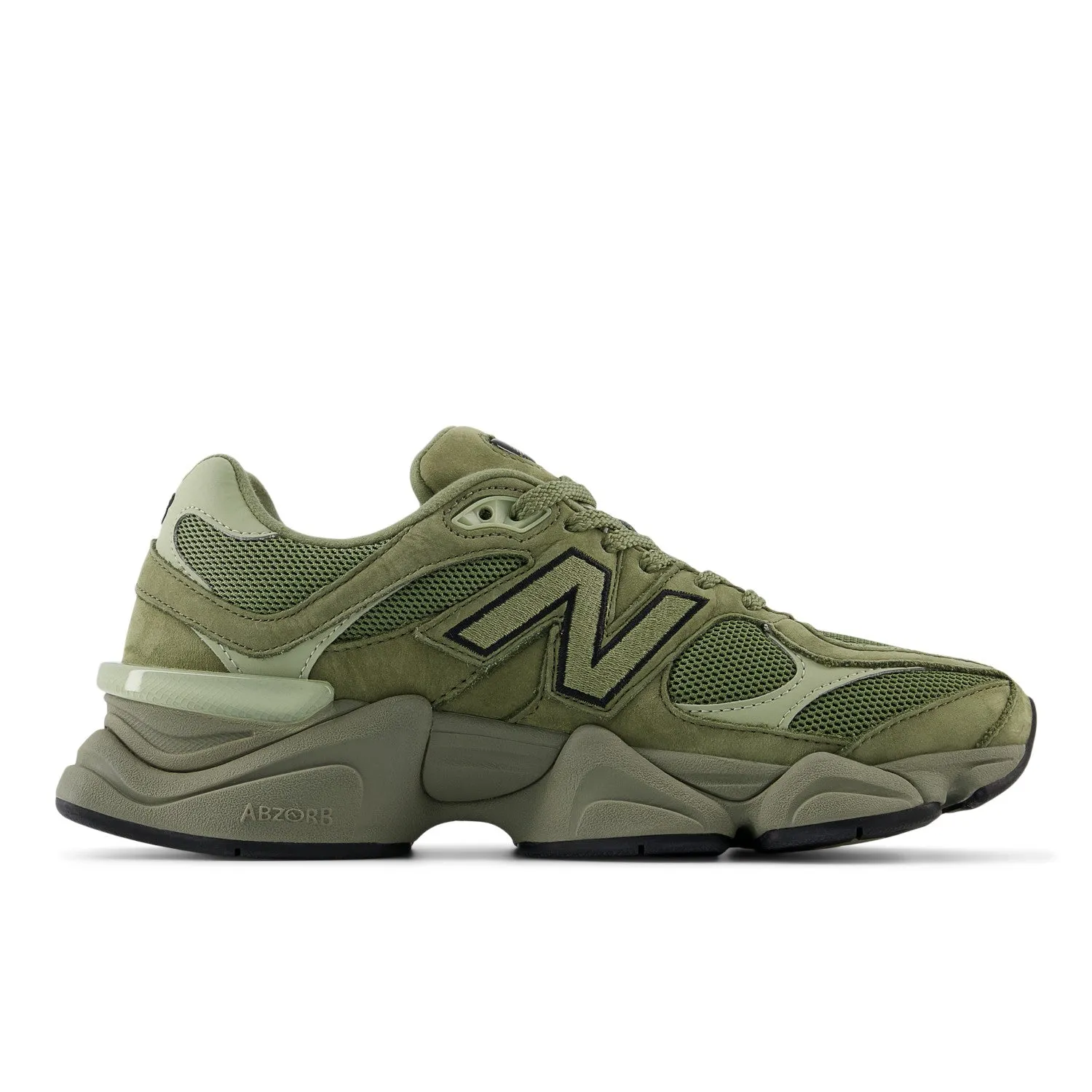 New Balance 9060 Dark Olivine and Black U9060ZGD