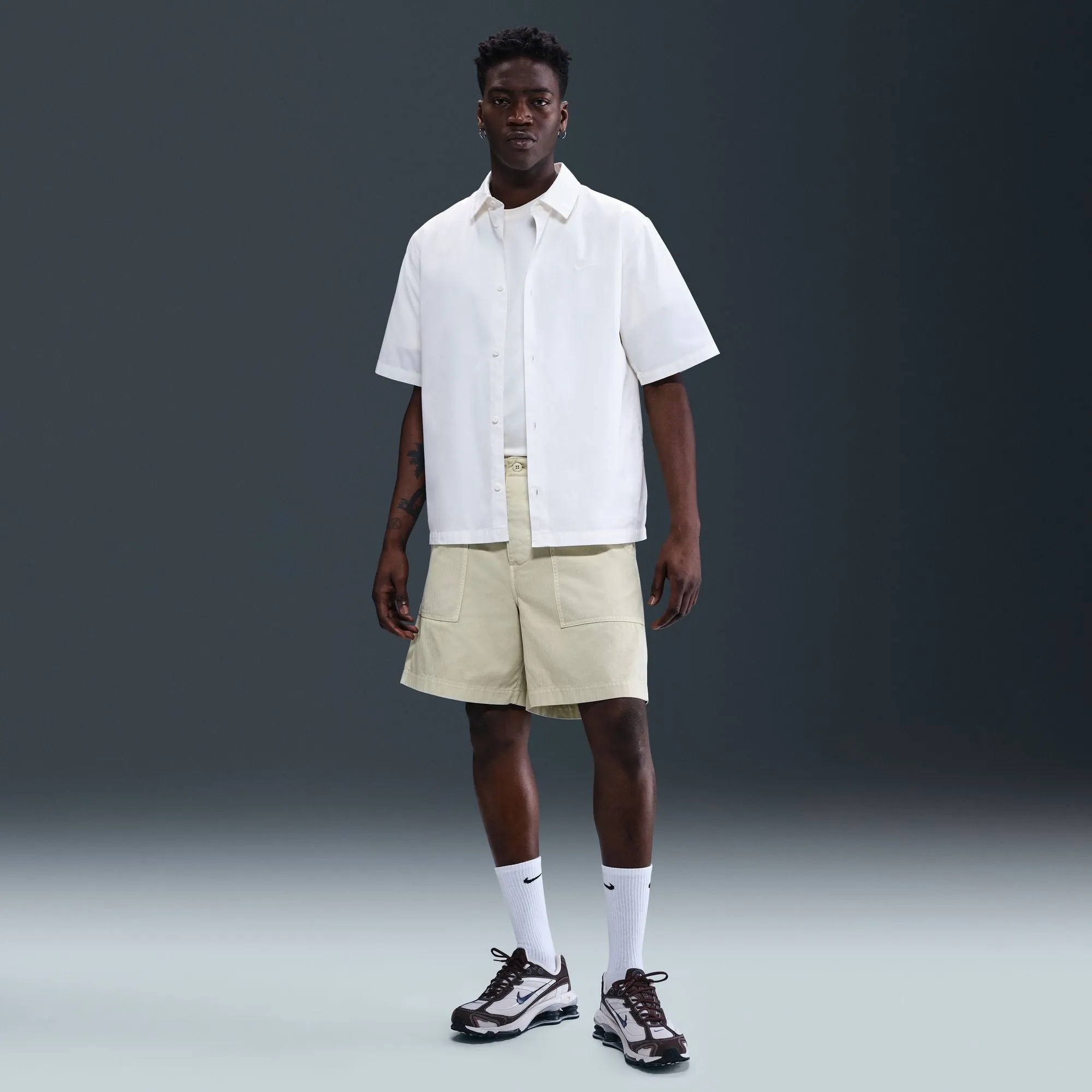 Nike Life Men's Fatigue Shorts Color: Lt Khaki/lt Khaki Style: HJ2976-229