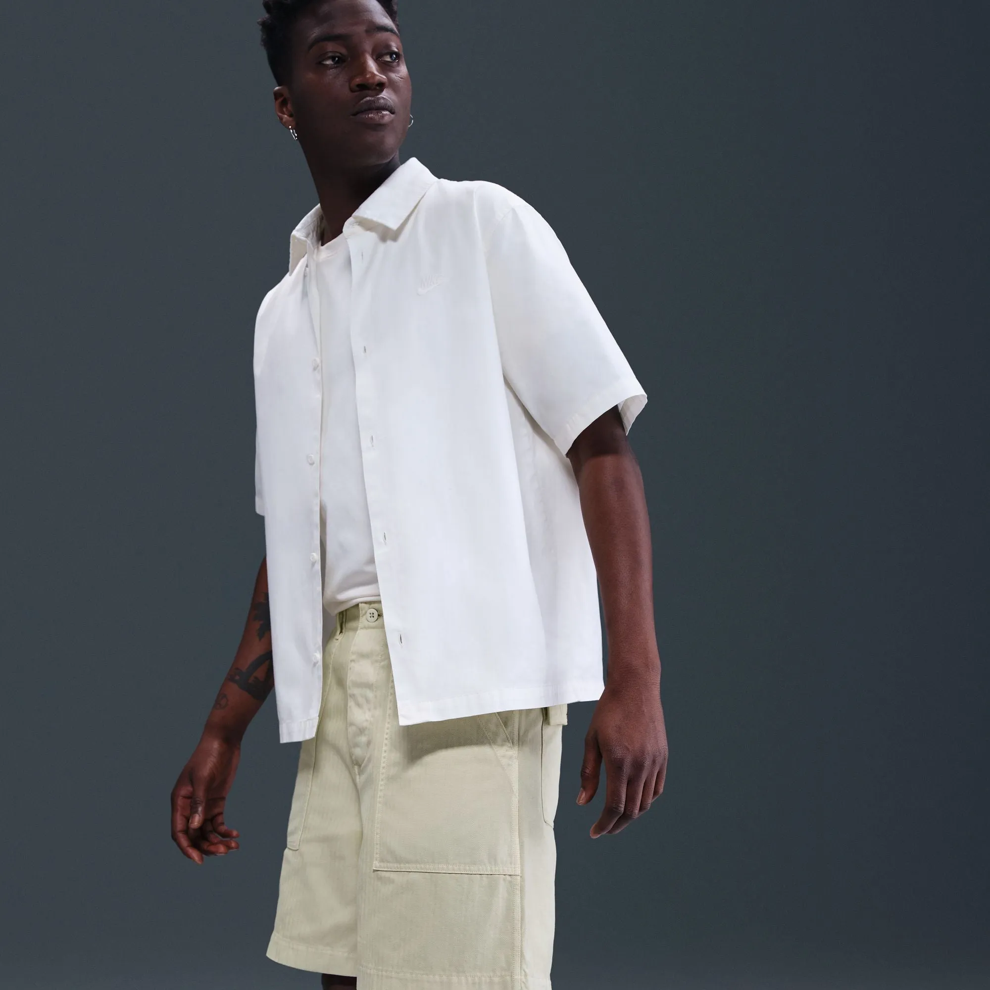 Nike Life Men's Fatigue Shorts Color: Lt Khaki/lt Khaki Style: HJ2976-229