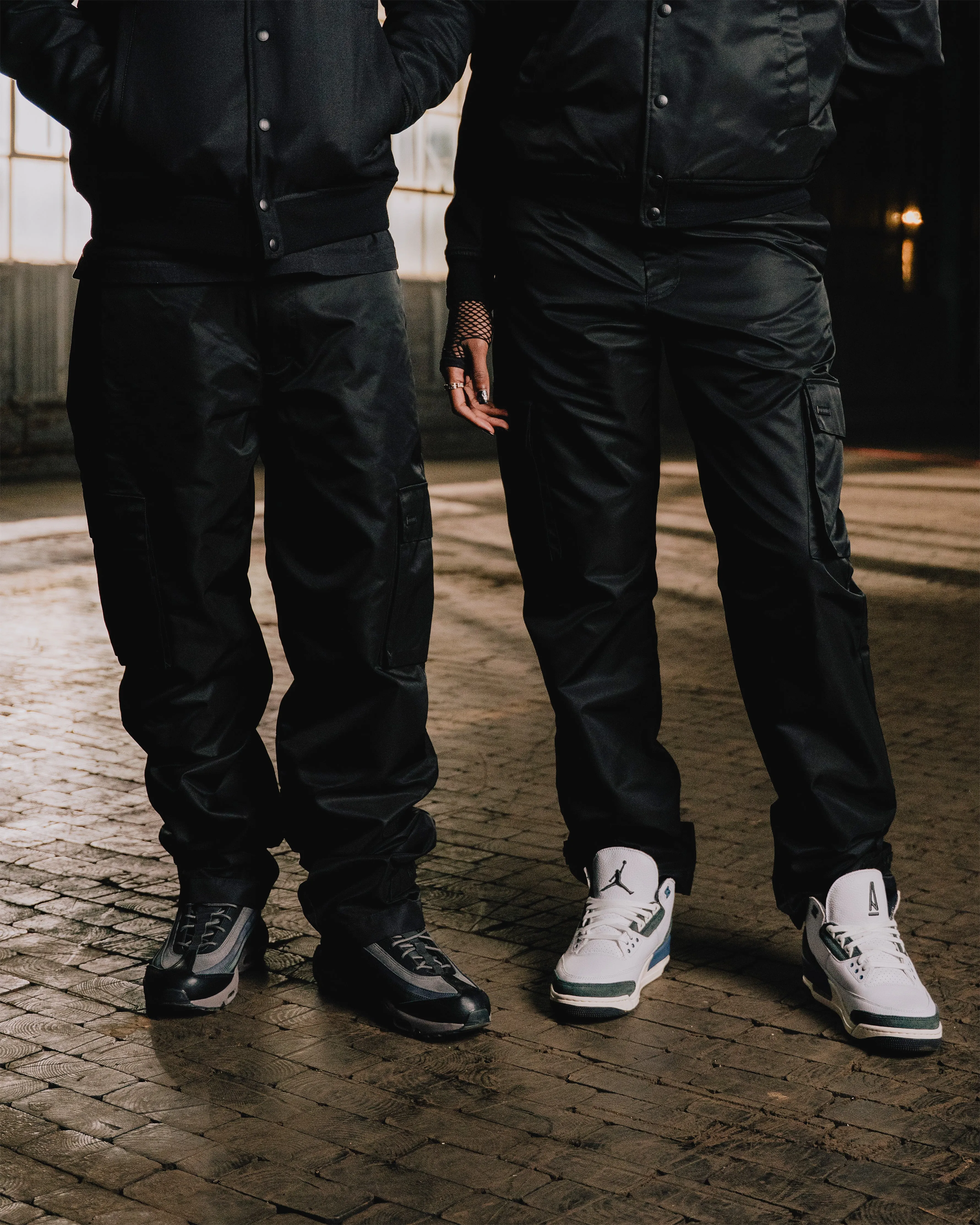 NYLON CARGO PANTS