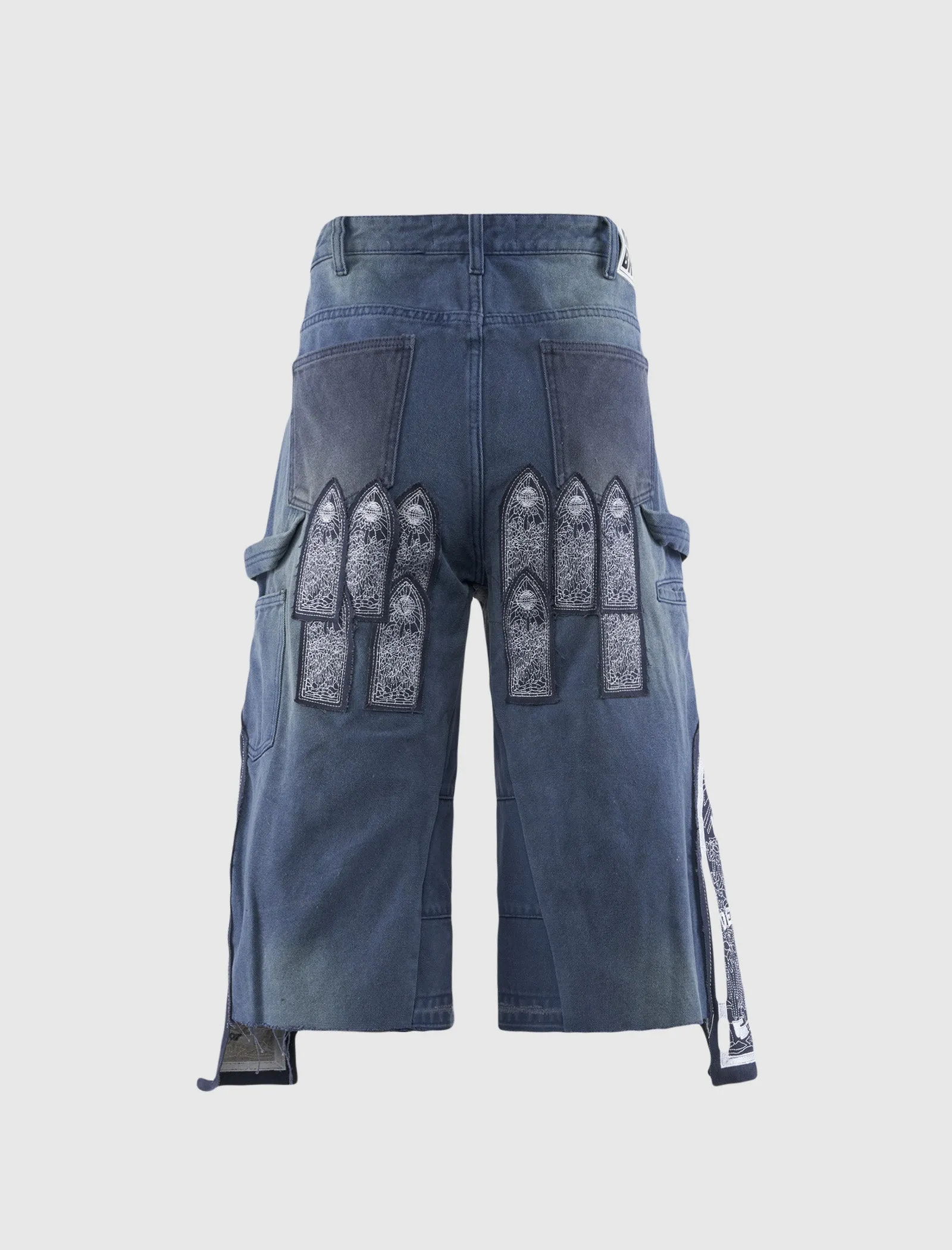 PATCHED CARPENTER SHORTS