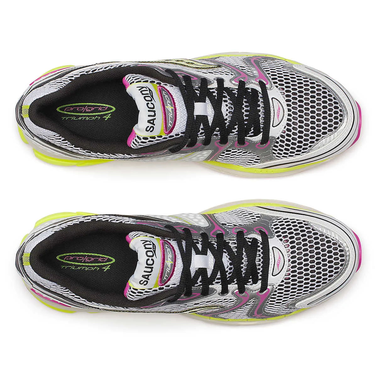 Saucony PROGRID TRIUMPH 4 White | Fluo S70704-14