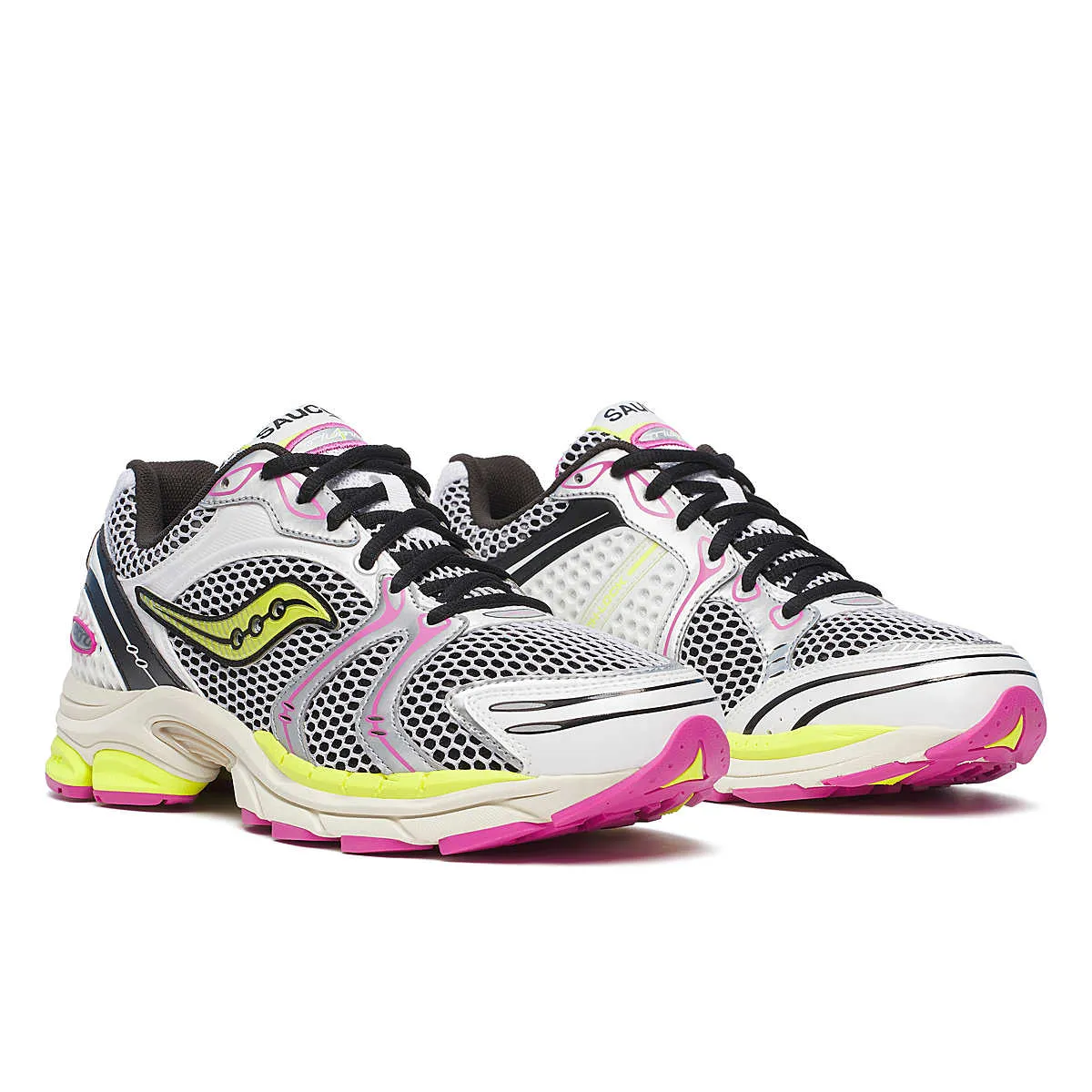 Saucony PROGRID TRIUMPH 4 White | Fluo S70704-14