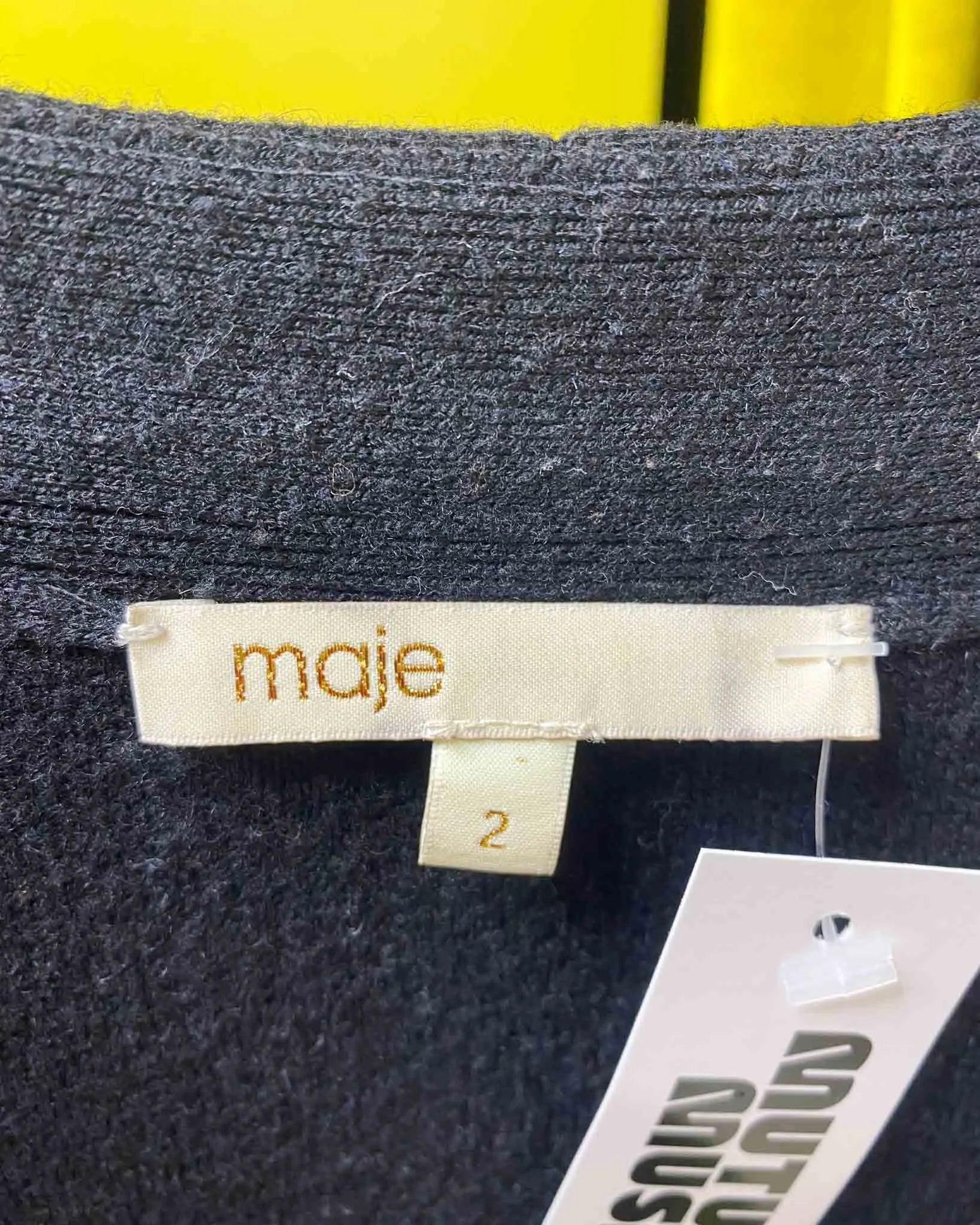 Size 2 (M) | Maje Longline Cardigan