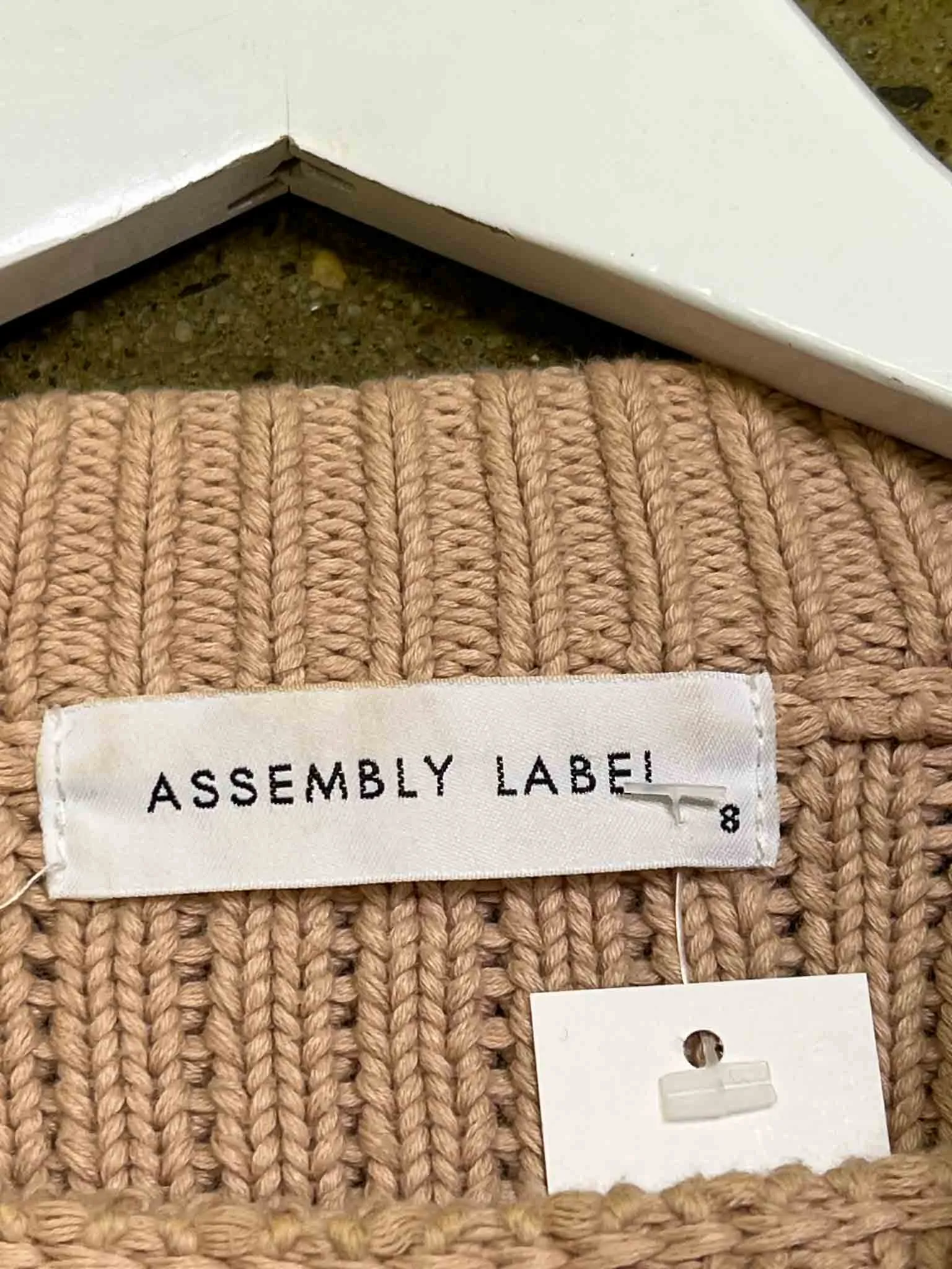 Size 8 | Assembly Label Cotton Knit Jumper