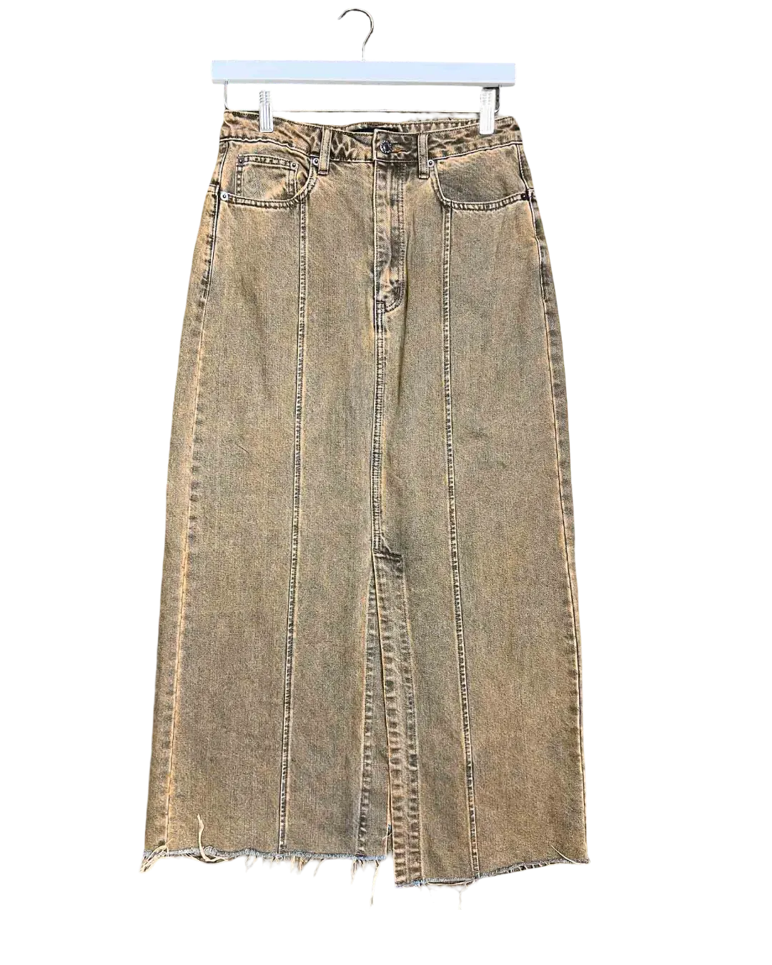 Size S (28) | Alpha60 Denim Maxi Skirt