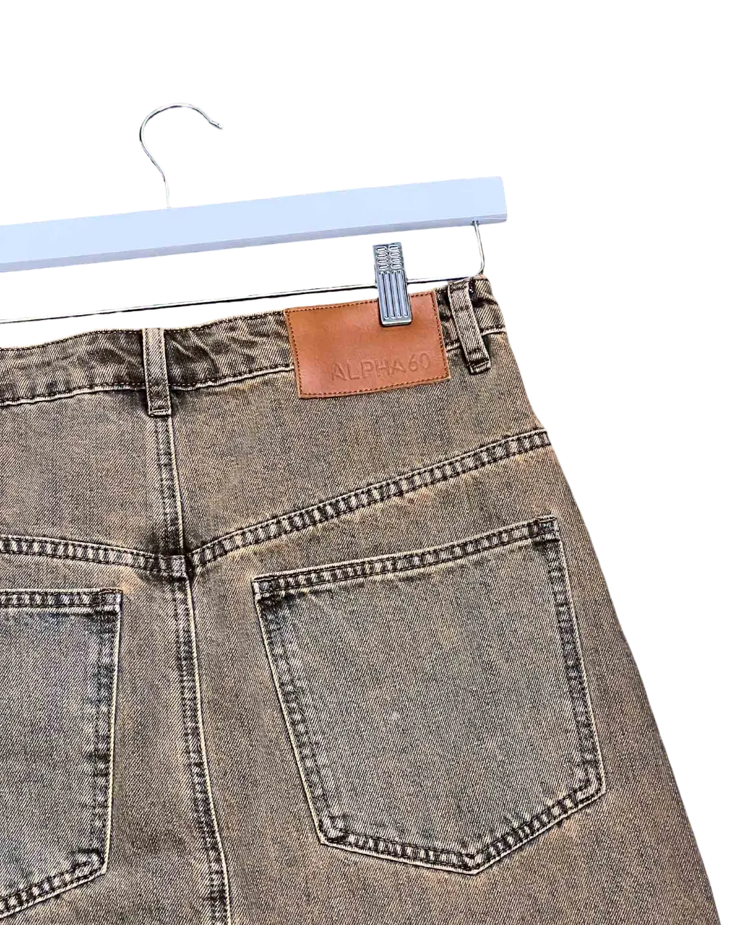 Size S (28) | Alpha60 Denim Maxi Skirt