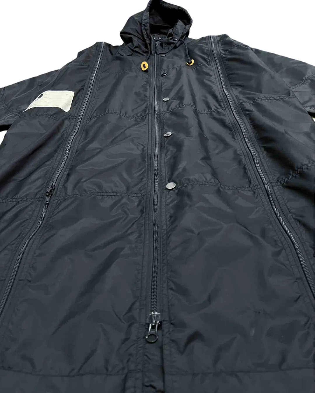 Size S | Final Home Black Long Spray Coat