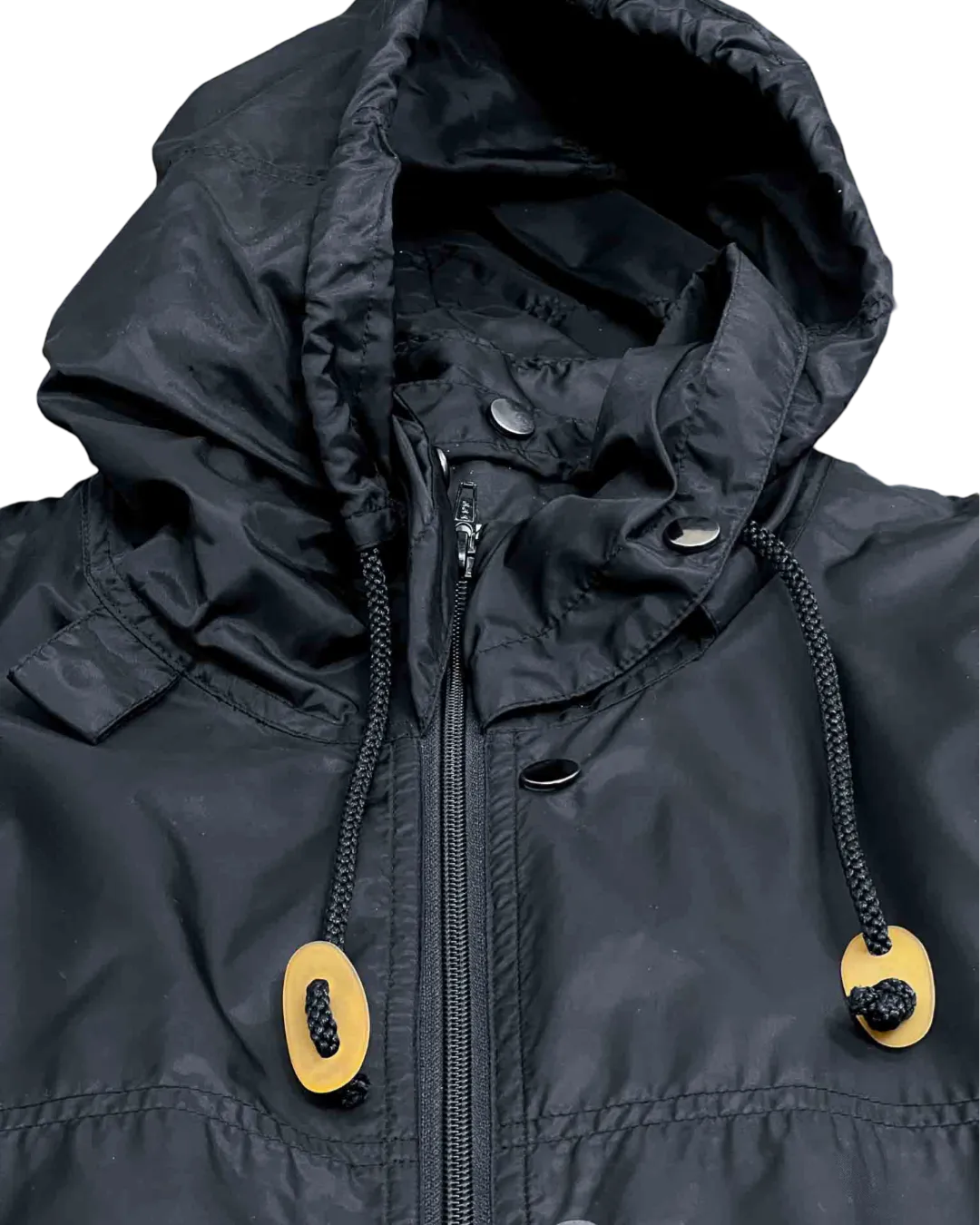 Size S | Final Home Black Long Spray Coat