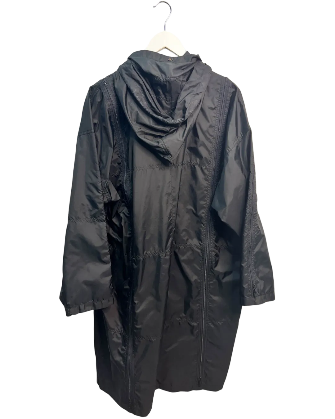 Size S | Final Home Black Long Spray Coat