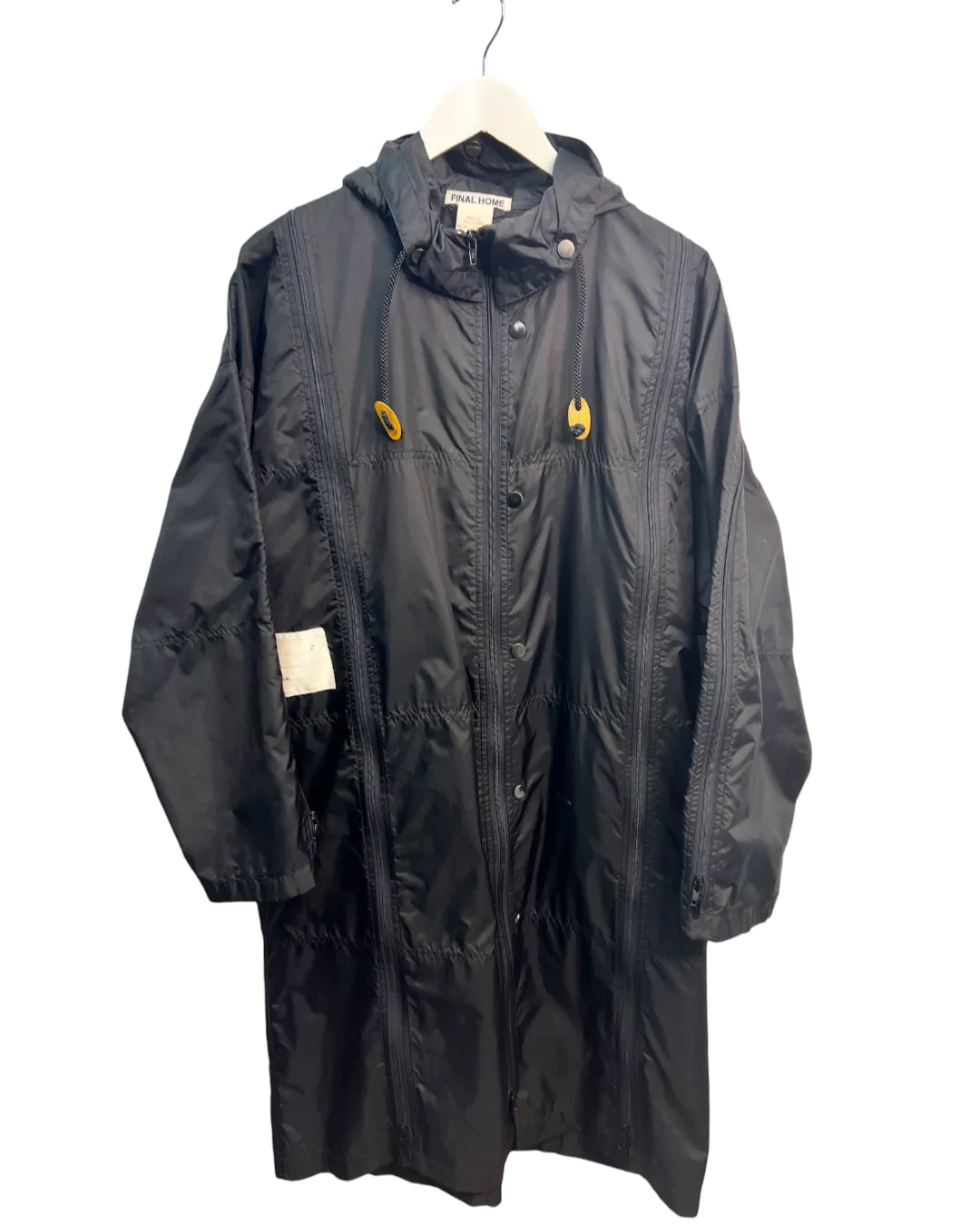 Size S | Final Home Black Long Spray Coat