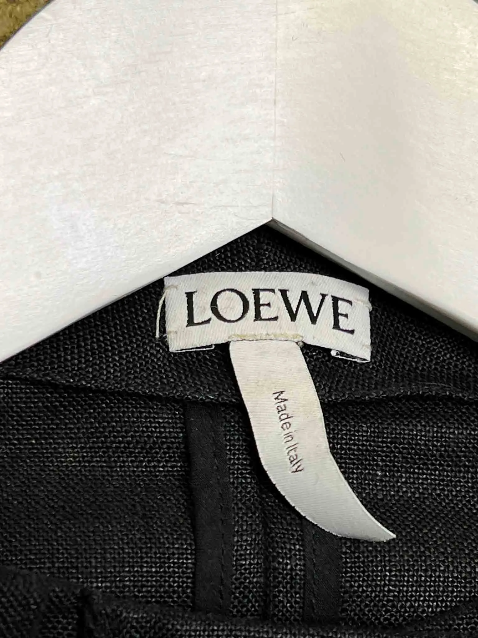 Size S | Loewe Zip-up Flared Sleeve Linen Jacket