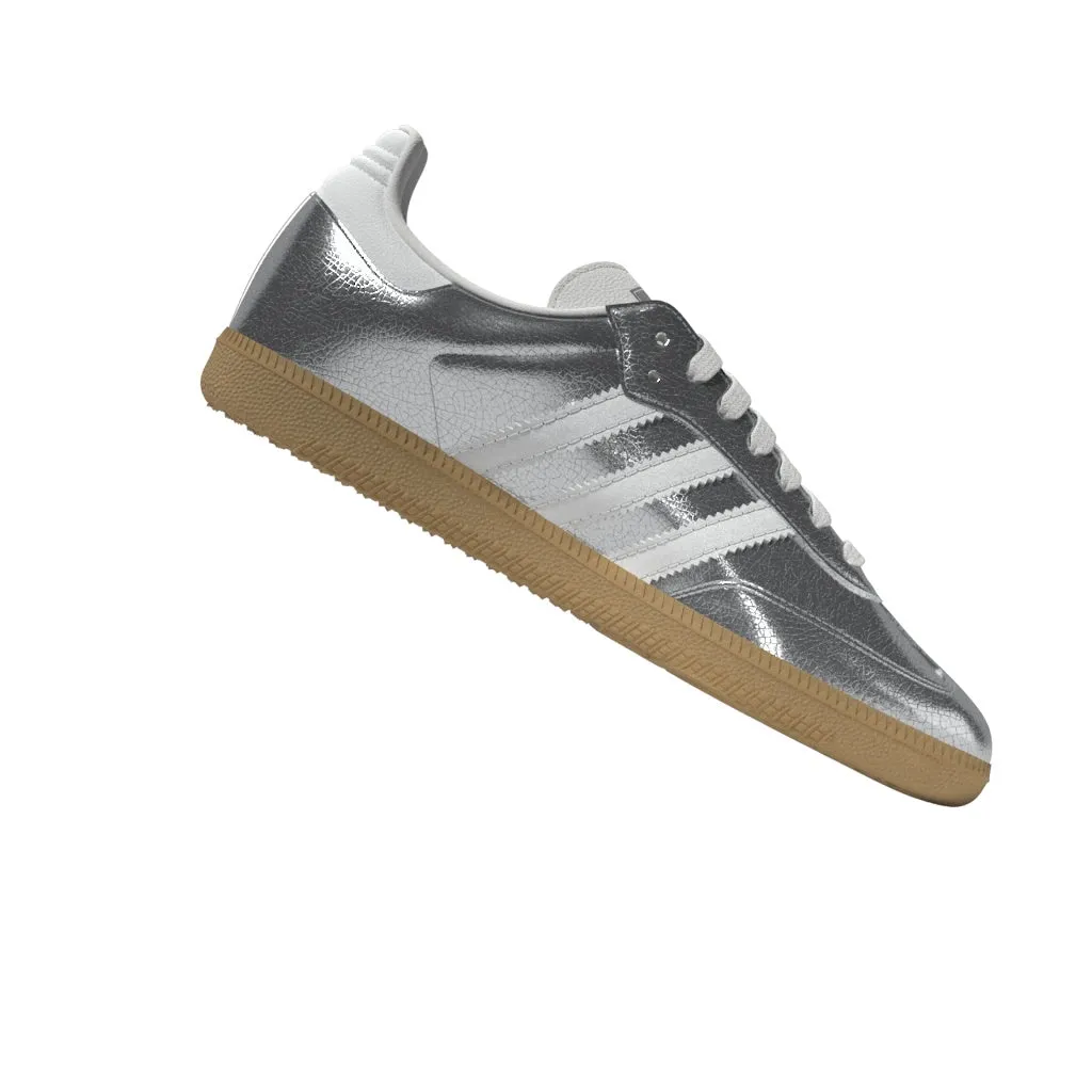 WOMENS ADIDAS SAMBA OG W SILVMT/FTWWHT/CWHITE JR0035